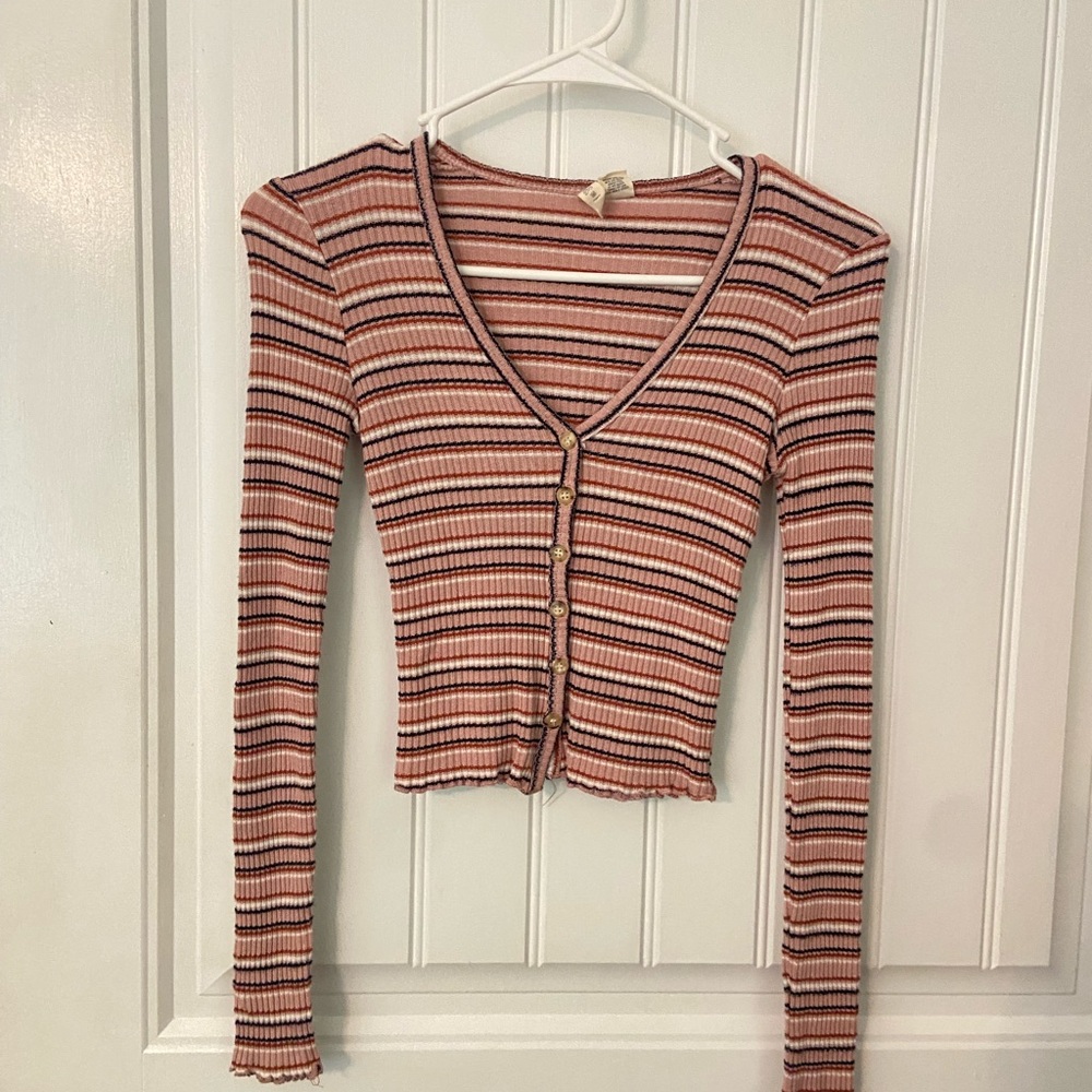 Sky and Sparrow button down top